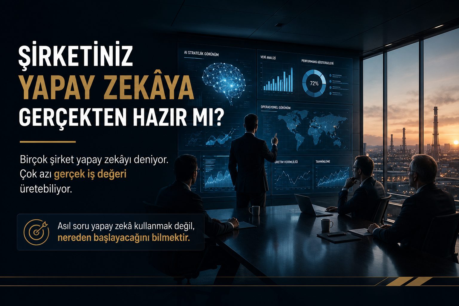 Şirketiniz yapay zekâya gerçekten hazır mı?